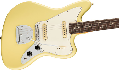 Guitarra Eletrica Fender Player Ii Jaguar 0140580561 Diestro Caqui Palo De Rosa