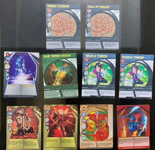 Lote De Cartas Bakugan Originales Usa (2009)