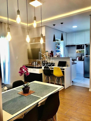 Imagem 4 de 24 de Lindo Apartamento Com 60 M² No Condomínio Vivarte Alamedas No Jardim Carolina Em Jundiaí - Sp - Ap00764 - 70189320