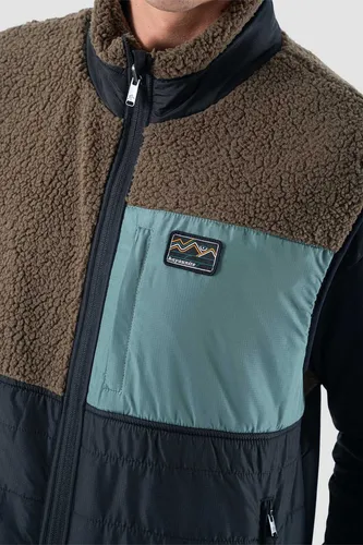 Chaqueta Hombre Sin Mangas Vest Reversible Negro