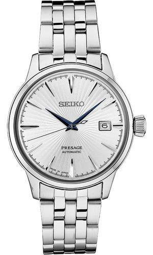 Reloj Hombre Seiko Srpb77 Automático Pulso Plateado En Acero