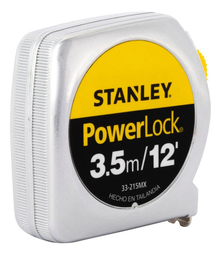 Flexómetro Stanley 3.5m Caja Resistente