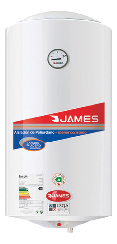 Calefones Termotanque 60 Lts Cilíndrico Acero James - Fama