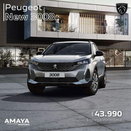 Peugeot 3008 1.2 Active Suv 130cv