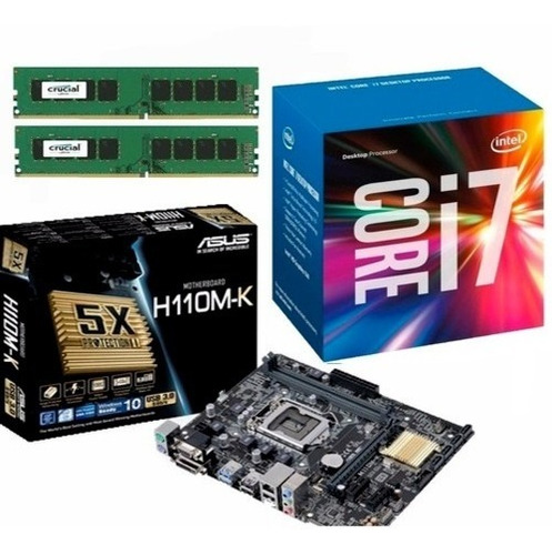 Pc Gamer I7 7700k + Gtx1060 6gb + 42gb Ram + Fonte 500w