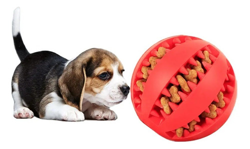 Bola Bolinha Brinquedo Pet Cães Porta Petisco Ração Limpeza