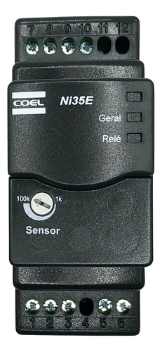Rele De Nivel E Controle Ni35w Eletrônico Máximo E Mínimo