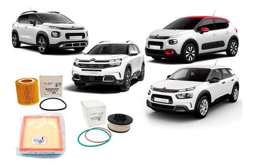 Kit Filtros Citroen C3 C4 C5 1.5 Bluehdi 2018-2023