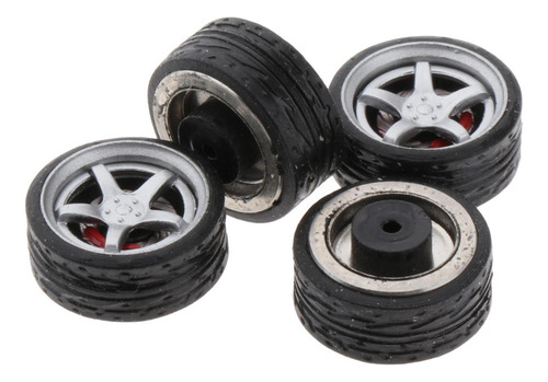 1:64 Llantas De Goma Para Rueda De Coche Llantas De Goma G2