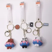 Comprar Llaveros Escandalosos Llaveros Bare Bears Llavero Kawaii