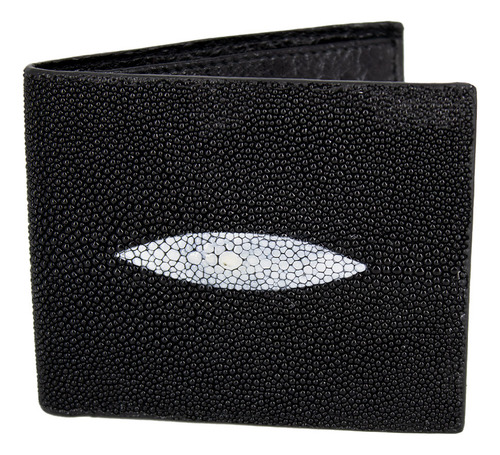Cartera Billetera En Piel De Mantarraya Macho Genuina