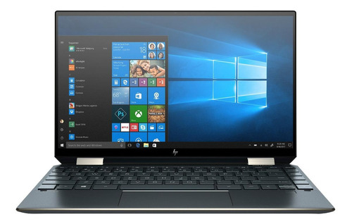 Ultrabook  HP Spectre x360 13-aw0001la negra táctil 13.3", Intel Core i7 1065G7  8GB de RAM 512GB SSD, Intel Iris Plus Graphics 1920x1080px Windows 10 Home