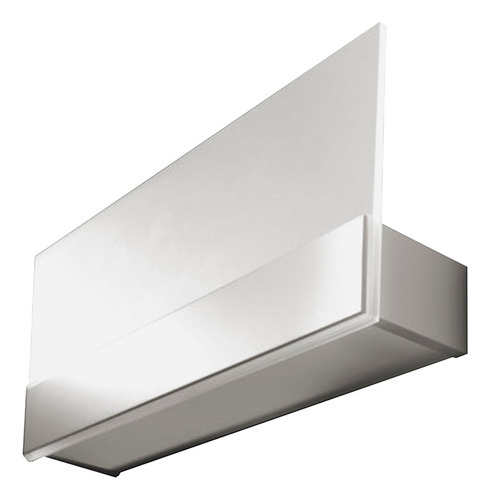 Lampara De Pared Flat I I Plata Grok Leds-c4