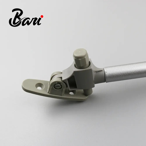 Brazo Amortiguador A Gas Con Freno Gris 80n/ 8kg Marca Bari