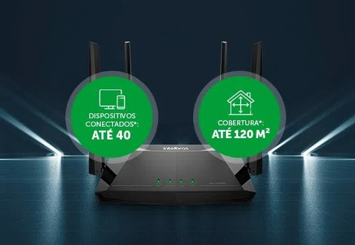 Roteador Intelbras W5-1200g Wifi Dual Band Porta Giga 400mbs
