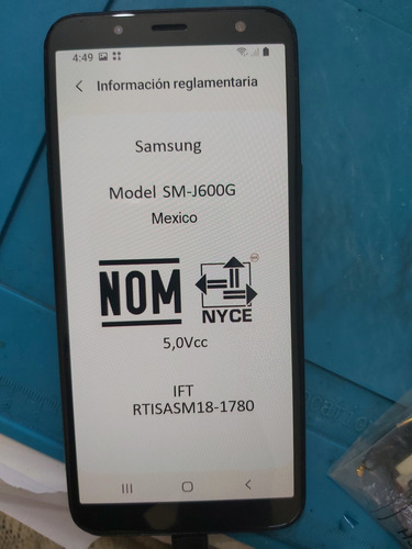 Galaxy J6 32 Gb 2 Gb Ram Detalles, Liberado Negro (Usado)