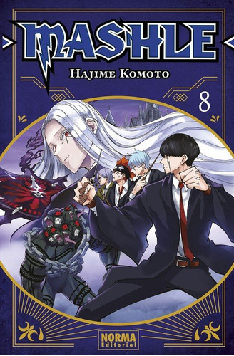 Mashle 08 ( Libro Original ), De Hajime Komoto, Hajime Komoto. Norma Editorial, S.a., Tapa Blanda En Español, 2022