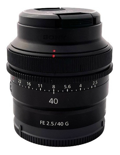 Lente Sony Fe 40 Mm F2.5 G (Usado)