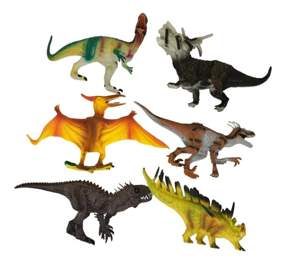 Set Dinosaurios 6 Pz.