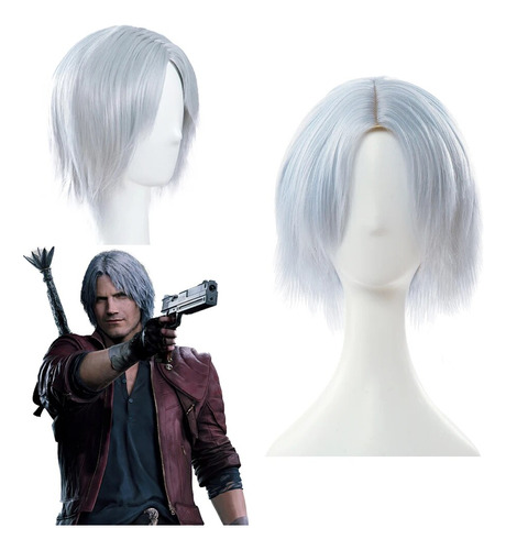 Juego De Disfraces Dmc Wig Accessories Sintético Dante 5 Cos