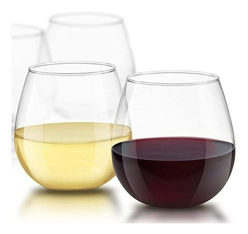 Copas De Vino Sin Tallo Joyjolt Spirits (set De 4) -15 Oz