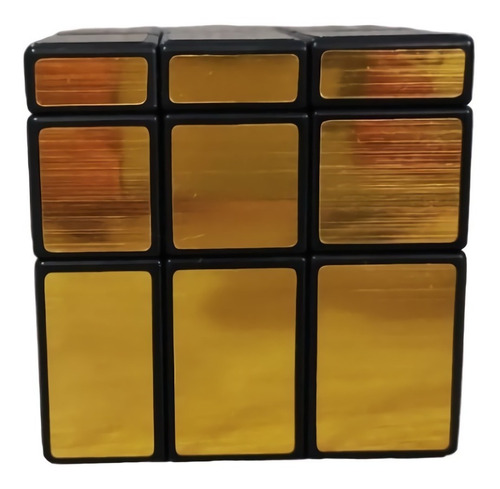 Cubo Rubik Juegos Mentales Plateado Espejo 3x3x3 Irregular