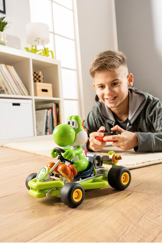 Coche A Control Remoto Carrera Mario Kart Pipe Kart Yoshi 1: