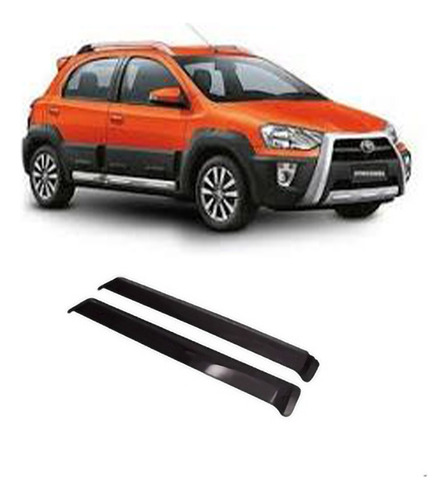 Deflector Trasero Etios Cross Sedan 2013+ Adhesivo 