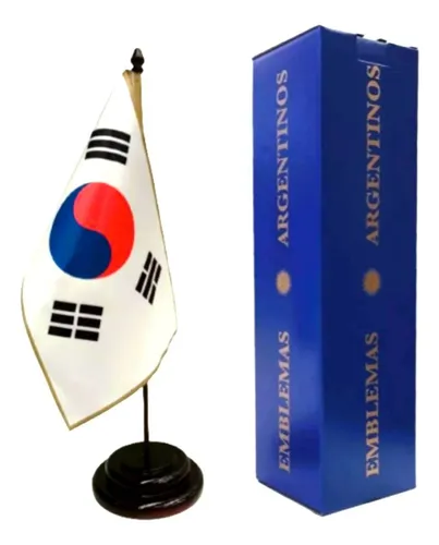 Bandera Corea Del Sur , Mástil De Escritorio