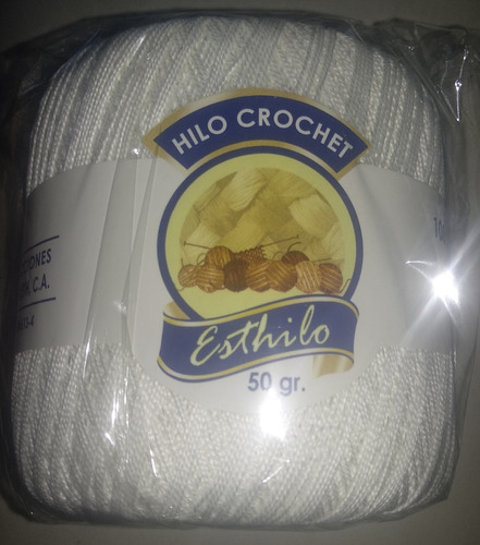 Hilo Crochet Arana De Oro O Estilo Tres Ovillos