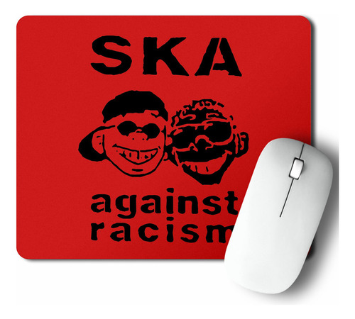 Mouse Pad Ska Against Racism (d0878 Boleto.store)