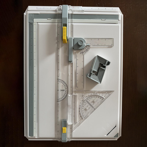 Mesa De Dibujo Portátil A3 Con Accesorios De Movimiento
