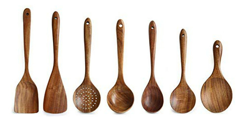 Set Utensilios De Cocina De Madera Para Cocinar, , Teka Natu