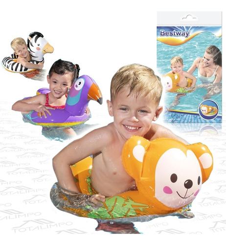 Salvavidas Inflable Animales Bestway 36112 Niños Cuota