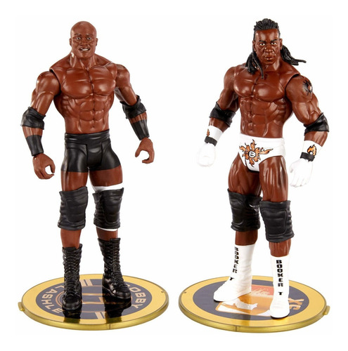 Figura De Acción Wwe Bobby Lashley Vs King Booker Champi Fgc