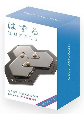 Hanayama Cast Hexagon, Rompecabezas, Dificultad 4 Extrema