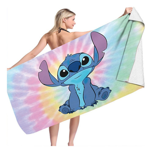 Toalla De Baño Lilo & Stitch, Toalla, Toalla De Playa Stitch