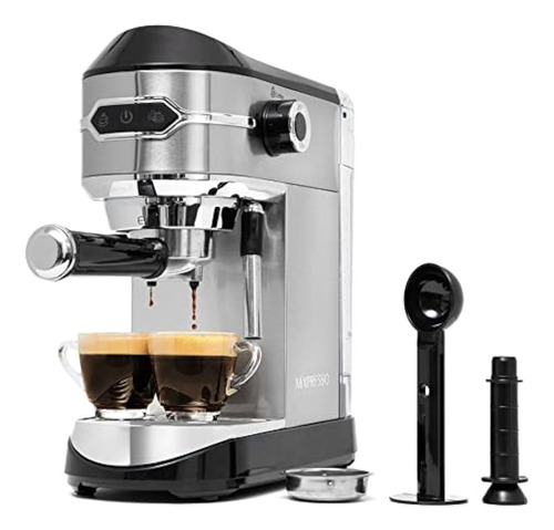 Mixpresso Espresso Maker, 15 Bar Espresso Machine Con Espuma