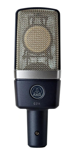 Imagen 1 de 3 de Micrófono AKG C214 condensador cardioide negro