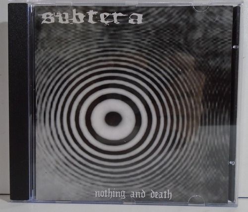 Subtera 2002 Nothing And Death Cd Death Grind Londrina