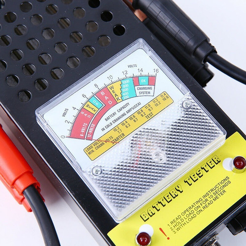 Tester Automotriz Para Bateria Alternador Regulador 12v
