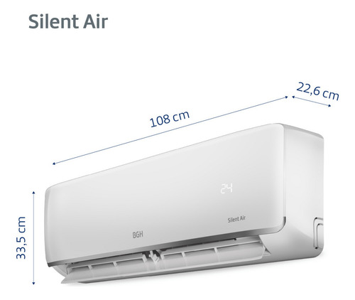 Aire Acondicionado Split Frio/calor Bgh Bse65wccr 5500f 6500