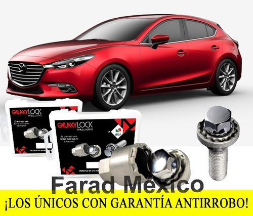 Tuercas Seguridad Mazda 3 Hb S Tm Envió Gratis