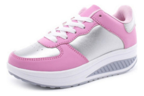 Zapatillas Deportivas Informales Para Mujer Con Suela Gruesa