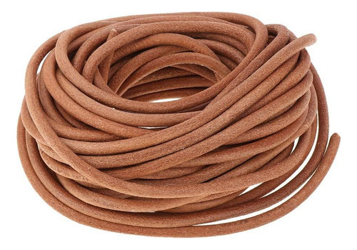 Para Cordón De Cuero De La Pu Cordón Redondo Cordón De 5mm