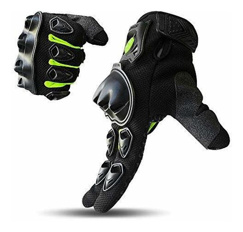 Guantes Moto Scoyco Full Finger Con Protección Rígida.