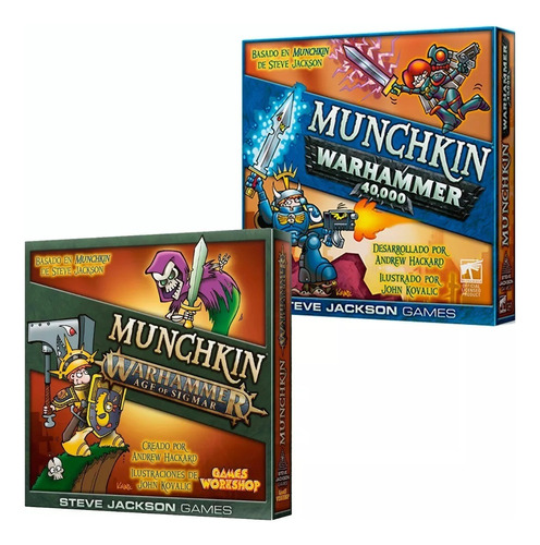 Munchkin Warhammer Combo - Ed. Internacional Edge En Español