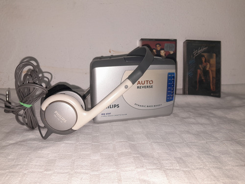 Walkman Funcionando Completo + Auricular Original + Casettes