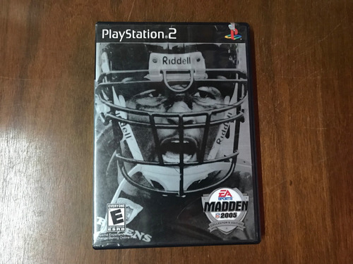 Juego De Ps2: Riddell Madden Nfl 2005 Collector's Edition