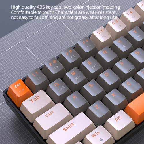 Ziyou Lang K68 Keypad, Style: Red Shaft Version (shimmering)